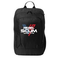 Vivek2024 Rebel Scum Since 1776 City Backpack