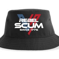 Vivek2024 Rebel Scum Since 1776 Sustainable Bucket Hat