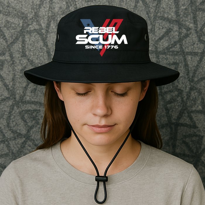 Vivek2024 Rebel Scum Since 1776 Bucket Hat