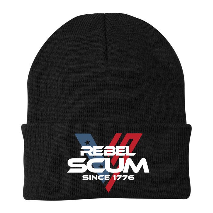 Vivek2024 Rebel Scum Since 1776 Beanie