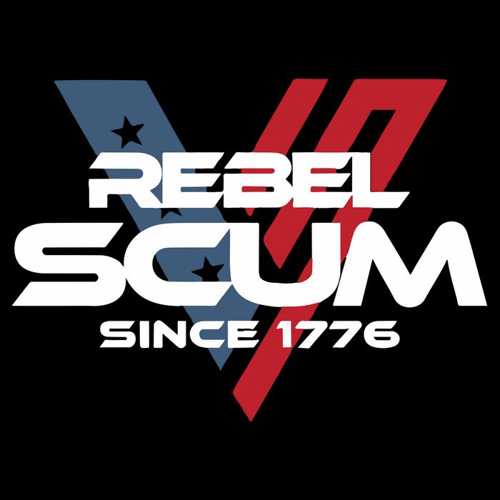 Vivek2024 Rebel Scum Since 1776 Drawstring Bag