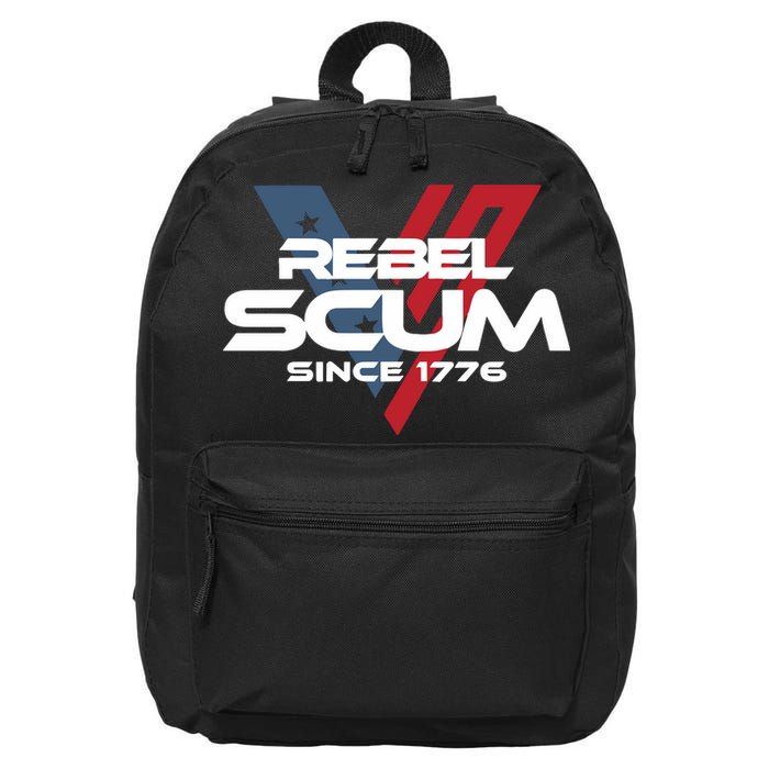 Vivek2024 Rebel Scum Since 1776 16 in Basic Backpack