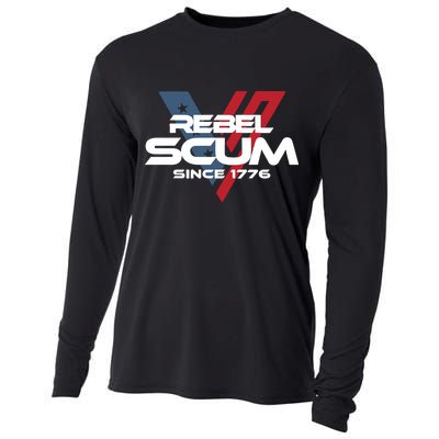Vivek2024 Rebel Scum Since 1776 Cooling Performance Long Sleeve Crew