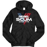 Vivek2024 Rebel Scum Since 1776 Tie Dye Hoodie
