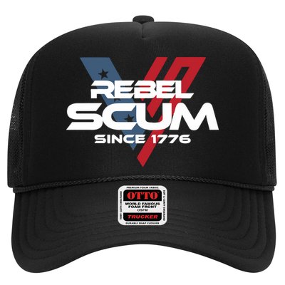 Vivek2024 Rebel Scum Since 1776 Trucker Hat