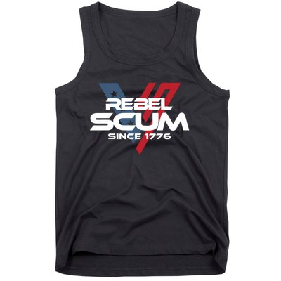 Vivek2024 Rebel Scum Since 1776 Tank Top