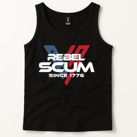 Vivek2024 Rebel Scum Since 1776 Tank Top