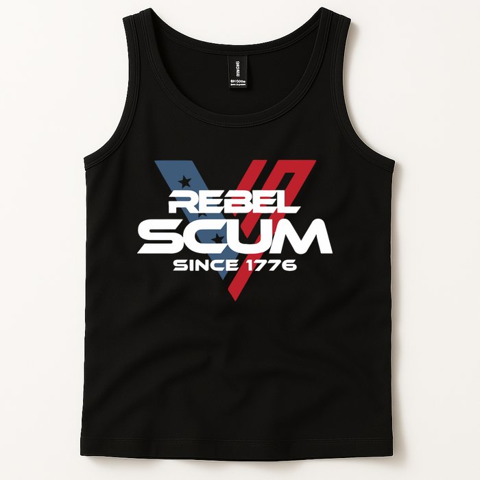 Vivek2024 Rebel Scum Since 1776 Tank Top
