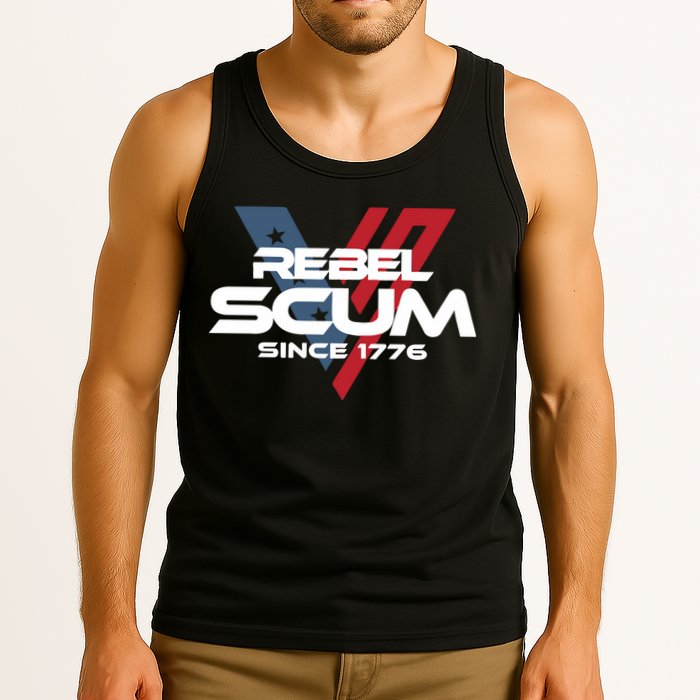 Vivek2024 Rebel Scum Since 1776 Tank Top