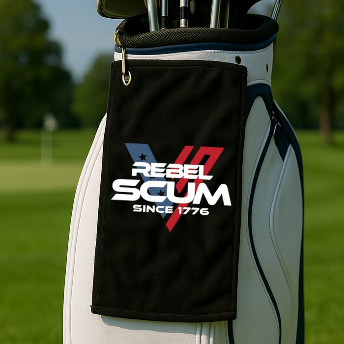 Vivek2024 Rebel Scum Since 1776 Golf Towel