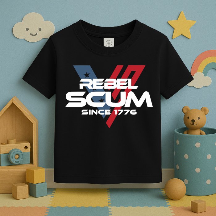 Vivek2024 Rebel Scum Since 1776 Toddler T-Shirt