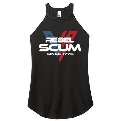 Vivek2024 Rebel Scum Since 1776 Women's Perfect Tri Rocker Tank