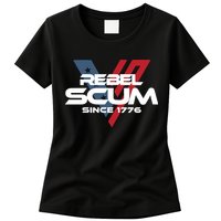Vivek2024 Rebel Scum Since 1776 Womens T-Shirt