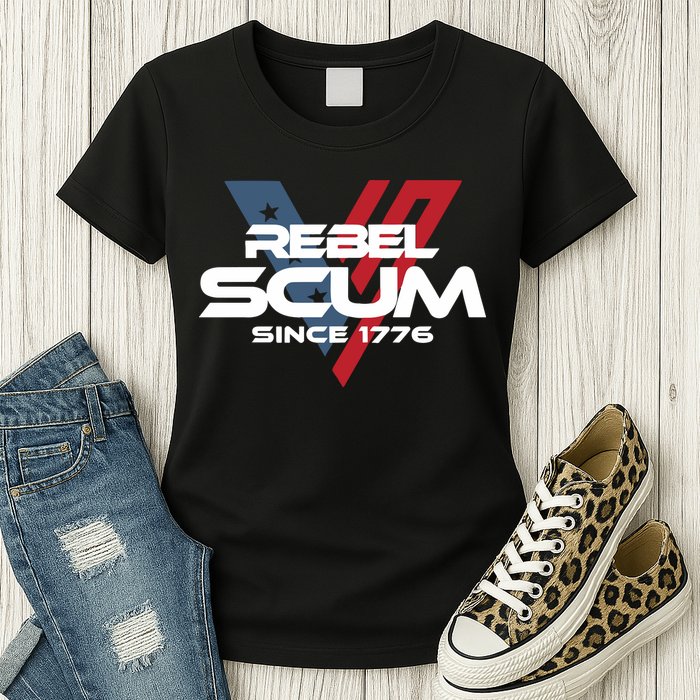 Vivek2024 Rebel Scum Since 1776 Womens T-Shirt