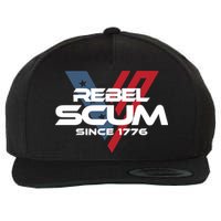 Vivek2024 Rebel Scum Since 1776 Wool Snapback Cap