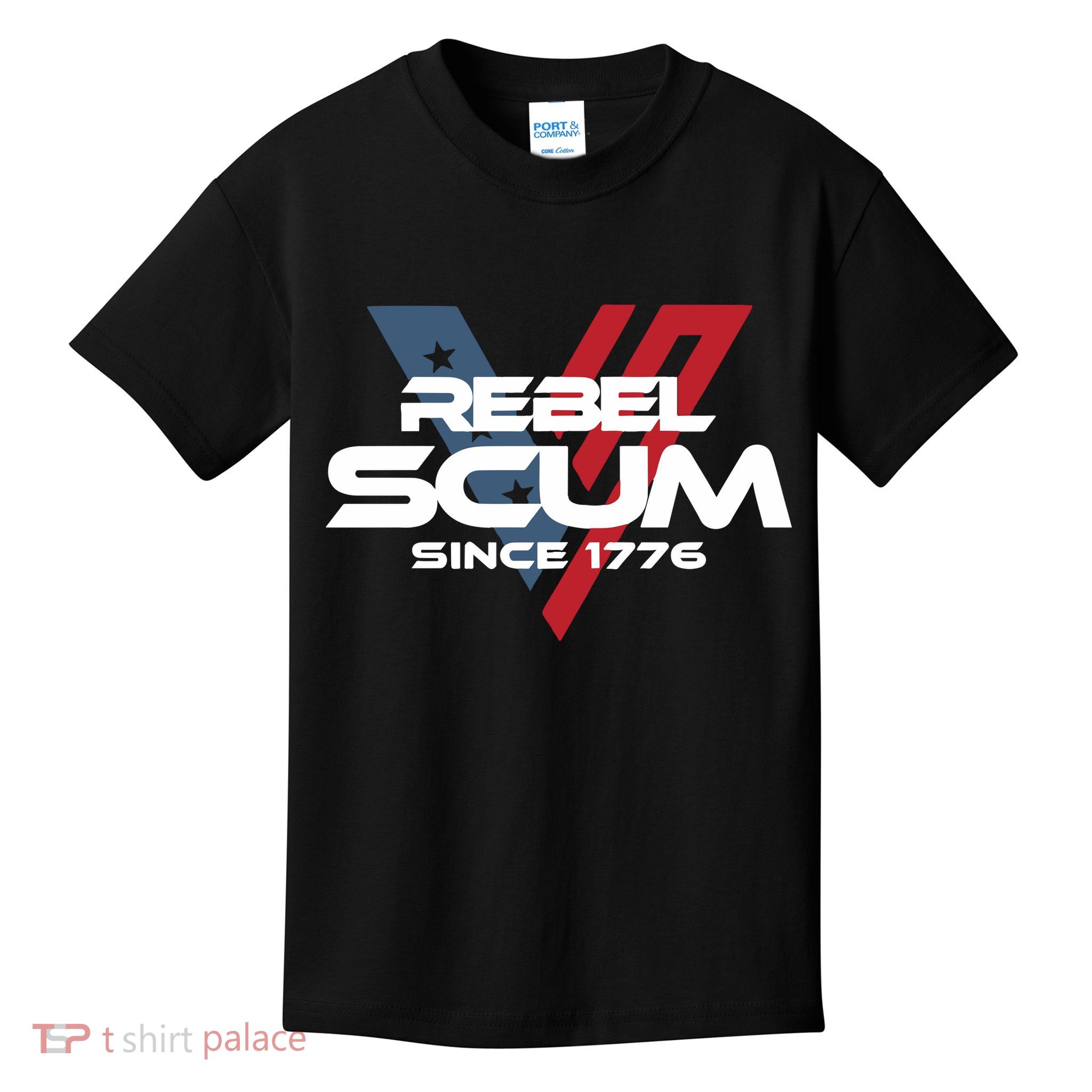 Vivek2024 Rebel Scum Since 1776 Kids T-Shirt