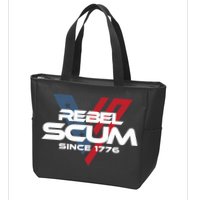 Vivek2024 Rebel Scum Since 1776 Zip Tote Bag