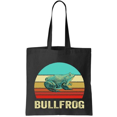 Vintage Retro Style Sunset Bullfrog Bag