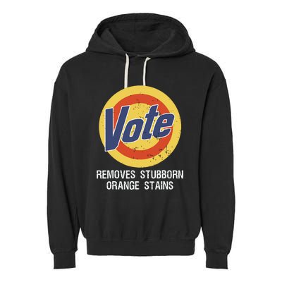 Vote Removes Stubborn Orange Stains Garment-Dyed Fleece Hoodie