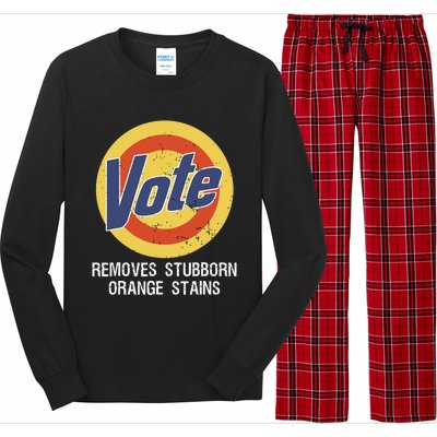 Vote Removes Stubborn Orange Stains Long Sleeve Pajama Set