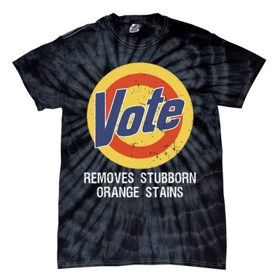 Vote Removes Stubborn Orange Stains Tie-Dye T-Shirt