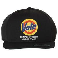 Vote Removes Stubborn Orange Stains Wool Snapback Cap