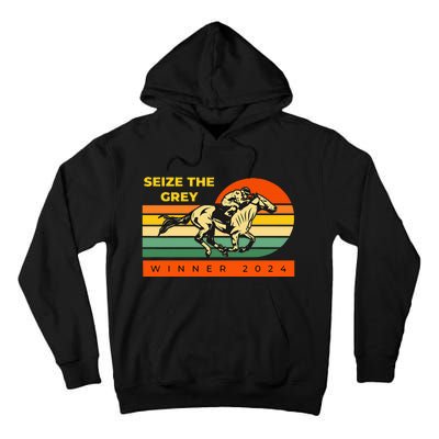 Vintage Racing Seize The Grey Betting Tall Hoodie