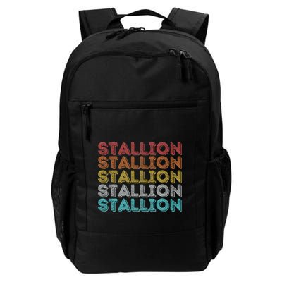 Vintage Retro Stallion Backpack