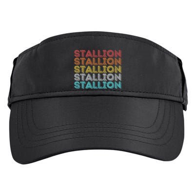 Vintage Retro Stallion Adult Drive Performance Visor