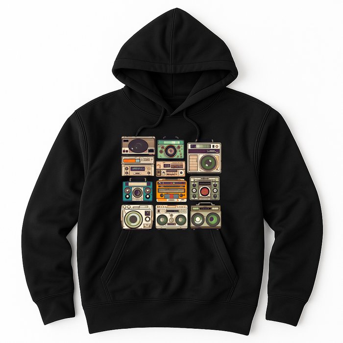 Vintage Radio Sets Hoodie