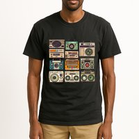 Vintage Radio Sets Tall T-Shirt