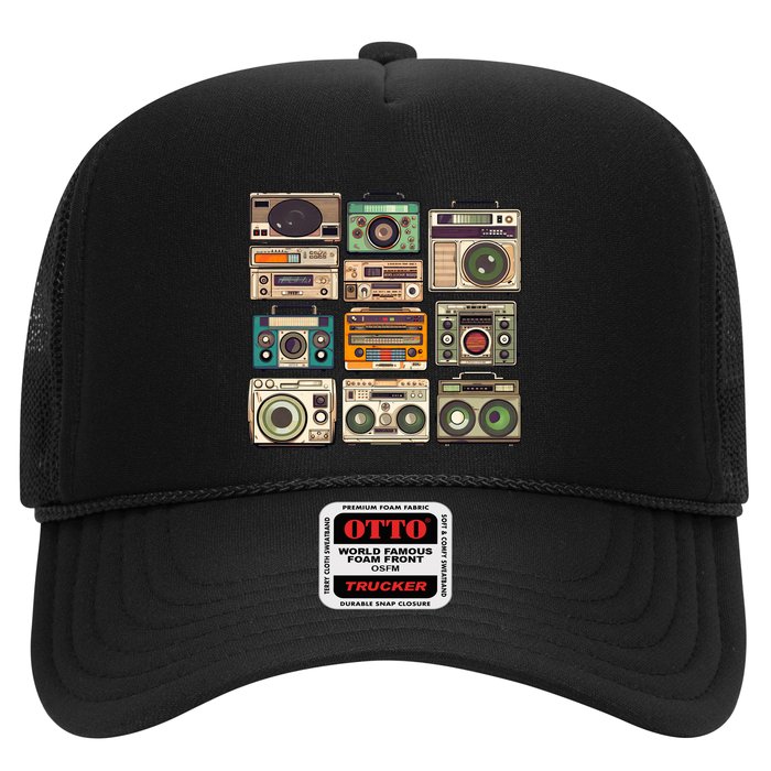 Vintage Radio Sets Trucker Hat
