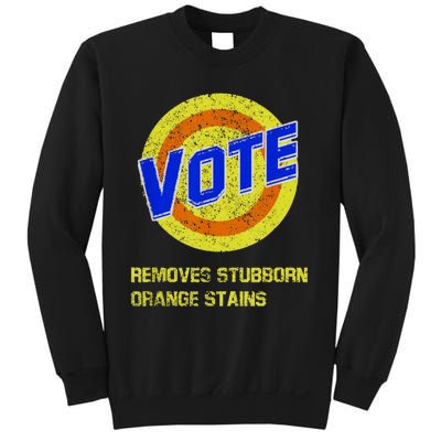 Vote Removes Stubborn Orange Stains Sweatshirt