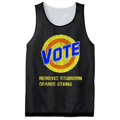 Vote Removes Stubborn Orange Stains Mesh Reversible Basketball Jersey Tank