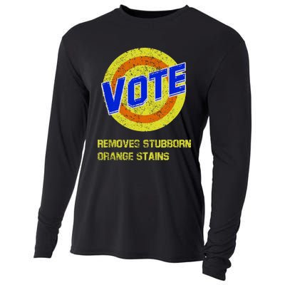 Vote Removes Stubborn Orange Stains Cooling Performance Long Sleeve Crew