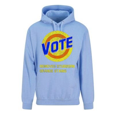 Vote Removes Stubborn Orange Stains Unisex Surf Hoodie