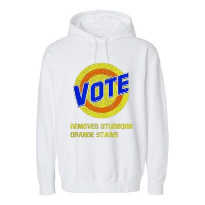 Vote Removes Stubborn Orange Stains Garment-Dyed Fleece Hoodie