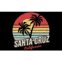 Vintage Retro Santa Cruz California Beach Sunset Bumper Sticker