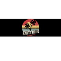 Vintage Retro Santa Cruz California Beach Sunset Bumper Sticker