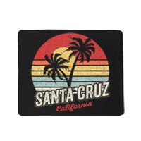 Vintage Retro Santa Cruz California Beach Sunset Mousepad