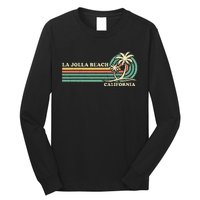 Vintage Retro Summer Vacation California La Jolla Beach Long Sleeve Shirt