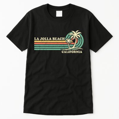 Vintage Retro Summer Vacation California La Jolla Beach Tall T-Shirt