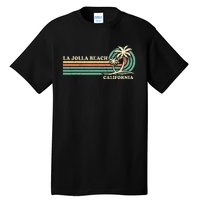 Vintage Retro Summer Vacation California La Jolla Beach Tall T-Shirt