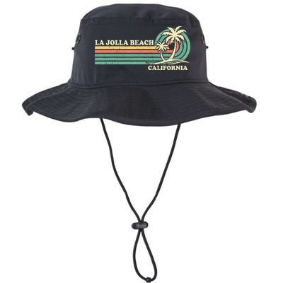Vintage Retro Summer Vacation California La Jolla Beach Bucket Hat