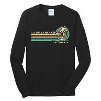 Vintage Retro Summer Vacation California La Jolla Beach Tall Long Sleeve T-Shirt