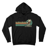 Vintage Retro Summer Vacation California La Jolla Beach Tall Hoodie