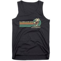 Vintage Retro Summer Vacation California La Jolla Beach Tank Top