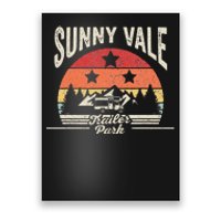 Vintage Retro Sunnyvale Trailer Park Poster