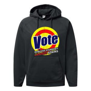 Vote Removes Stubborn Orange Stains 2024 Performance Fleece Hoodie