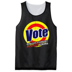 Vote Removes Stubborn Orange Stains 2024 Mesh Reversible Basketball Jersey Tank